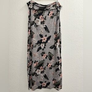 Ardene floral maxi skirt size XL